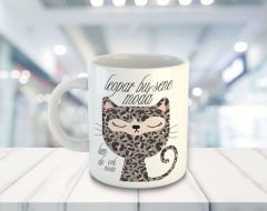 eJOYA Leopar Bu Sene Moda Temalı Kupa Bardak 81528