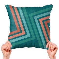 eJOYA Çizgisel Tasarımlı 4'lü Yastık İçi Ve Kırlent Kılıfı 45cm 113839