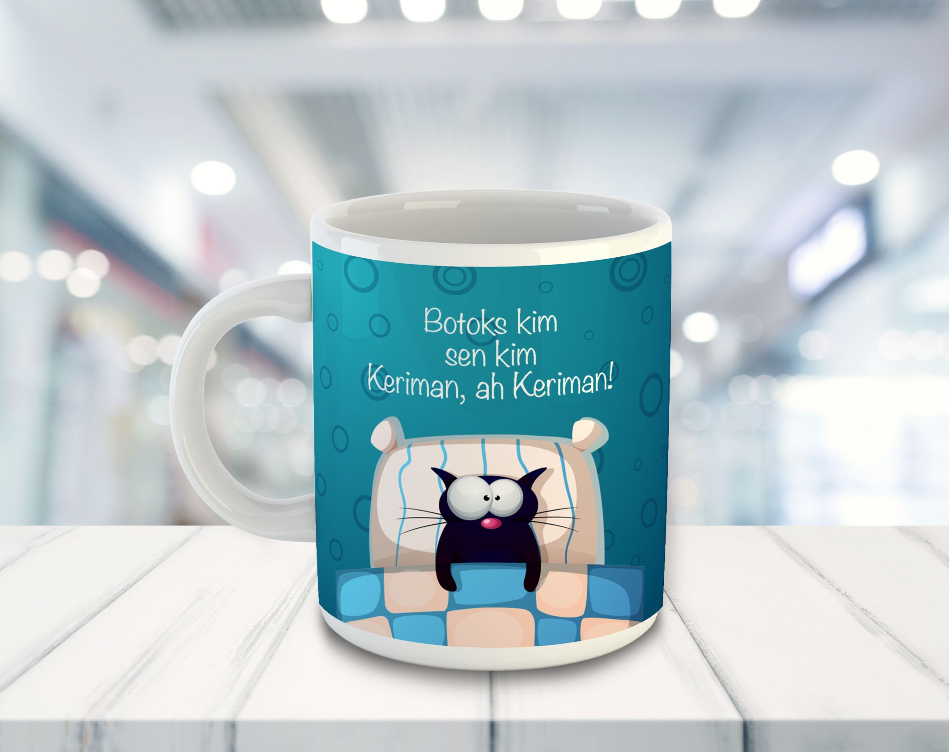 eJOYA Kişiye Özel Botoks Kim Sen Kim Temalı Kupa Bardak 81533