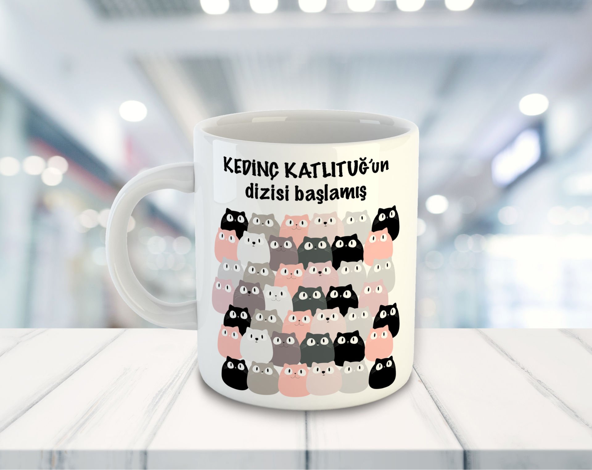 eJOYA Kedinç Katlıtuğ'un Dizisi Başlamış Temalı Kupa Bardak 81537