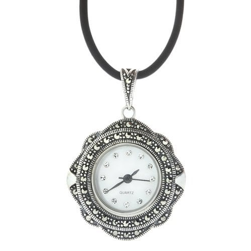 eJOYA Saat Gümüş Kolye 47808