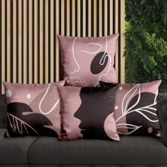 eJOYA Modern Tasarımlı 4'lü Yastık İçi Ve Kırlent Kılıfı 45cm 113845
