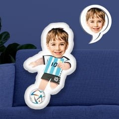 eJOYA Kişiye Özel Fotoğraflı Şampiyon Futbolcu Yastık 115511