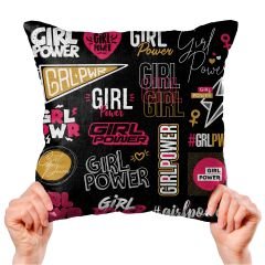 eJOYA Girl Power Tasarımlı 4'lü Yastık İçi Ve Kırlent Kılıfı 45cm 113846