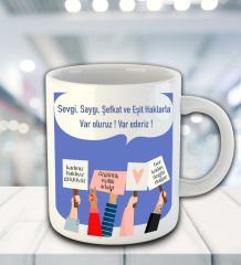 eJOYA Var Olur Var Ederiz Temalı Kupa Bardak 81709