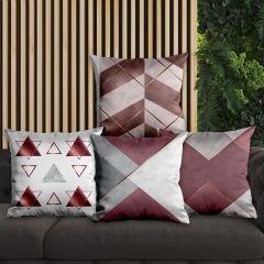eJOYA Modern Tasarımlı 4'lü Yastık İçi Ve Kırlent Kılıfı 45cm 113848