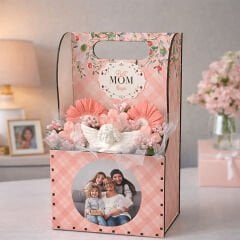 eJOYA Kişiye Özel Resimli Kokulu Taş Aranjmanı 116290