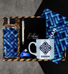eJOYA Kişiye Özel Defter & Kalem & Kupa & Matara & Mouse Pad & USB Bellek Hediye Kutusu 113085