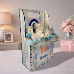 eJOYA Kişiye Özel İsimli Kokulu Taş Aranjmanı 116292