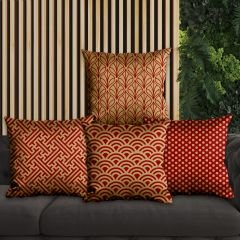 eJOYA Çizgisel Tasarımlı 4'lü Yastık İçi Ve Kırlent Kılıfı 45cm 113851