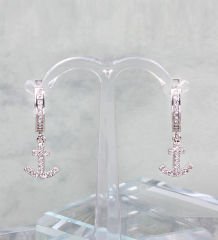 eJOYA Sallantılı Çapa Gümüş Küpe 84806