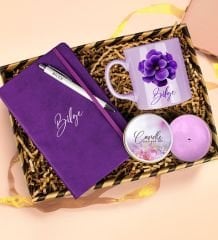 eJOYA Kişiye Özel Defter Kalem & Kupa & Mum Hediye Kutusu 113090