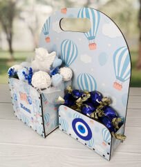 eJOYA Kişiye Özel İsimli Kokulu Taş Aranjmanı Ve Çikolatası 116299