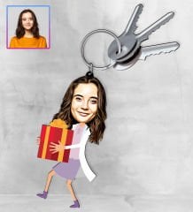 eJOYA Kişiye Özel Karikatür Tasarım Anahtarlık 97200