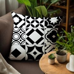 eJOYA Modern Tasarımlı 4'lü Yastık İçi Ve Kırlent Kılıfı 45cm 113859