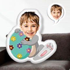 eJOYA Kişiye Özel Fotoğraflı Çizgi Karakter Yastık 115265