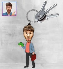 eJOYA Kişiye Özel Karikatür Tasarım Anahtarlık 97206