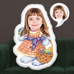 eJOYA Kişiye Özel Fotoğraflı Çizgi Karakter Yastık 115266