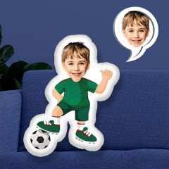 eJOYA Kişiye Özel Fotoğraflı  Futbolcu Yastık 115516
