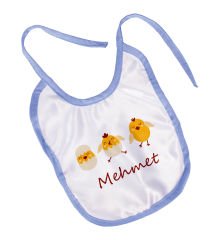 eJOYA Kişiye Özel Zıbın Ve Önlük Bebek Hediye Seti 110114