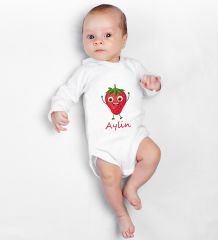 eJOYA Kişiye Özel Zıbın Ve Önlük Bebek Hediye Seti 110125