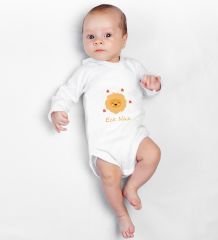 eJOYA Kişiye Özel Zıbın Ve Önlük Bebek Hediye Seti 110128