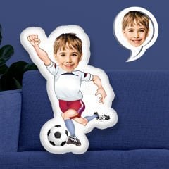 eJOYA Kişiye Özel Fotoğraflı Futbolcu Yastık 115521