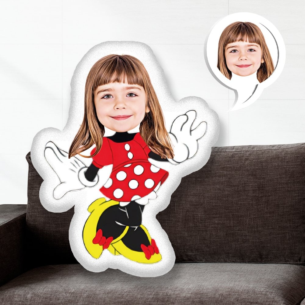 eJOYA Kişiye Özel Fotoğraflı Çizgi Karakter Yastık 115272