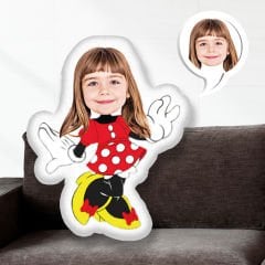 eJOYA Kişiye Özel Fotoğraflı Çizgi Karakter Yastık 115272