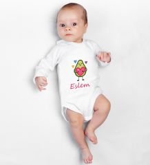 eJOYA Kişiye Özel Zıbın Ve Biberon Bebek Hediye Seti 110153