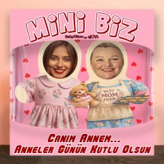 eJOYA Annelere Özel MiniBiz Oyuncak Yastık Hediye Kutusu 116351