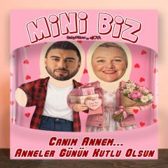 eJOYA Annelere Özel MiniBiz Oyuncak Yastık Hediye Kutusu 116352