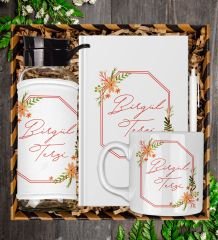 eJOYA Kişiye Özel Tasarım Defter Kalem Matara Ve Kupa Hediye Seti 104896