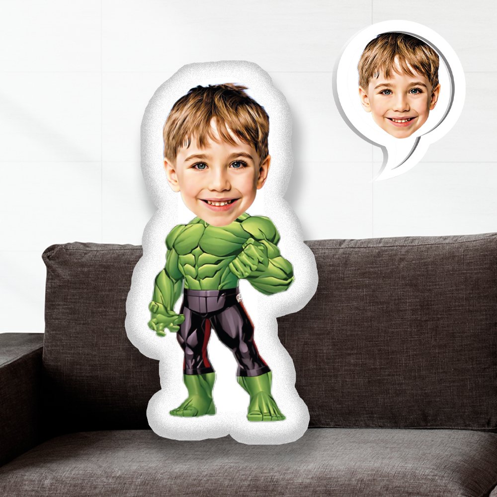 eJOYA Kişiye Özel Fotoğraflı Yeşil Dev Hulk Yastık 115528