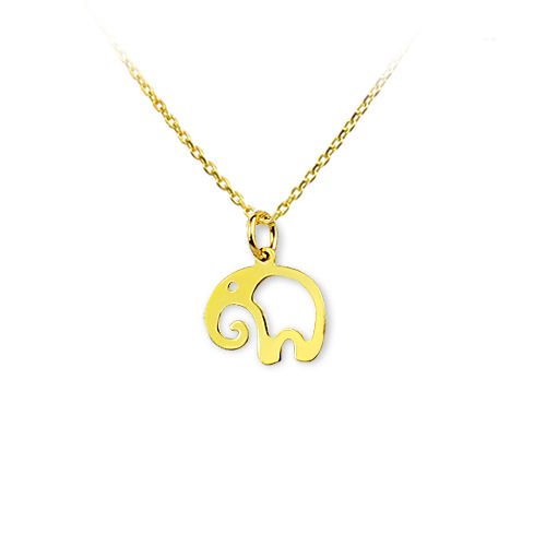 eJOYA Fil Altın Kolye 49910