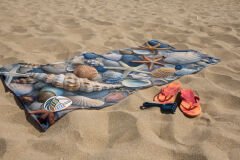 eJOYA 3’lü Plaj Seti ( Plaj Çantası & Havlu & Pareo) 116361