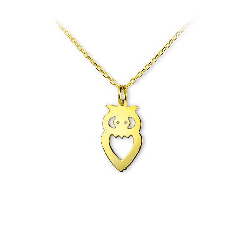 eJOYA Baykuş Altın Kolye 49913