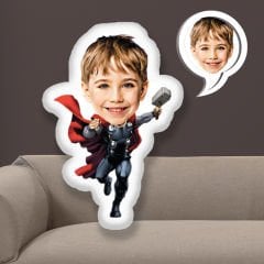 eJOYA Kişiye Özel Fotoğraflı Süper Kahraman Yastık 115531