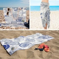 eJOYA 3’lü Plaj Seti ( Plaj Çantası & Havlu & Pareo) 116368