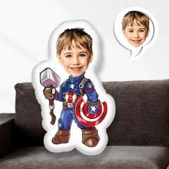 eJOYA Kişiye Özel Fotoğraflı Süper Kahraman Yastık 115533