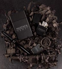 eJOYA Kişiye Özel Zippo Model Çakmak Metal Roller Kalem Anahtarlık Ve Sigara Kutusu Erkek Aksesuar Seti 106792