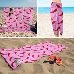 eJOYA 3’lü Plaj Seti ( Plaj Çantası & Havlu & Pareo) 116373