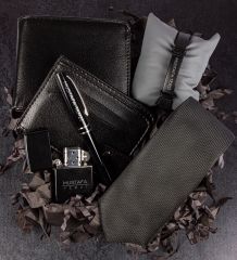 eJOYA Kişiye Özel Cüzdan Kartlık Zippo Model Çakmak Metal Roller Kalem Kravat Ve Bileklik Erkek Aksesuar Seti 106793