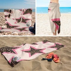 eJOYA 3’lü Plaj Seti ( Plaj Çantası & Havlu & Pareo) 116374