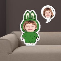 eJOYA Kişiye Özel Fotoğraflı Lububu Kumaş Bebek Yastık 116127