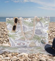 eJOYA 3’lü Plaj Seti ( Plaj Çantası & Havlu & Pareo) 116378