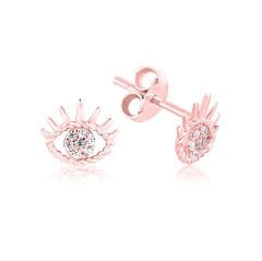 eJOYA Rose Altın Göz Küpe 114645
