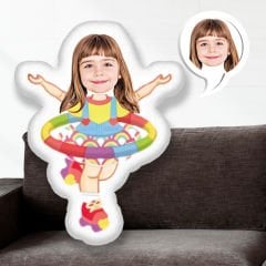 eJOYA Kişiye Özel Fotoğraflı Minik Patenci Yastık 115285