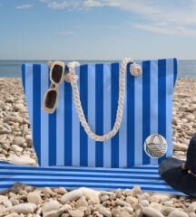eJOYA 3’lü Plaj Seti ( Plaj Çantası & Havlu & Pareo) 116383