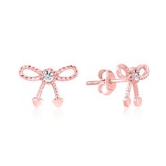 eJOYA Rose Altın Kurdele Küpe 114650